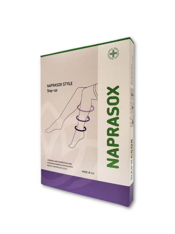 NapraSox Style – tunn Stay-Up 140 den